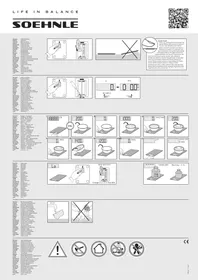 Notice SOEHNLE PAGE COMFORT 100 Balances de cuisine