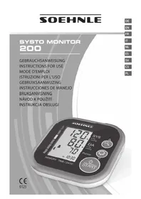Notice SOEHNLE SYSTO MONITOR 200 Tensiomètre