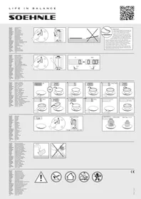 Notice SOEHNLE PAGE COMFORT 200 61503 Balance de cuisine
