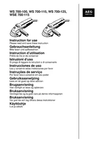 Notice AEG WS 700125 Molinillo electrico
