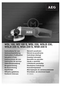 AEG WS 180 S - Meuleuse électrique