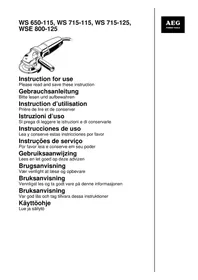 Notice AEG WS 650115 Molinillo electrico
