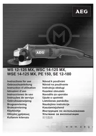 Notice AEG WS 12125 MX Broyeur