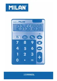 Milan 159906SLPBL - Calculadora
