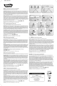 Notice AQUAPUR IAN 107603 Table à repasser