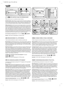 Notice AQUAPUR IAN 270100 Table de repassage