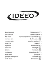Notice Ideeo SA 0927 Grille pain