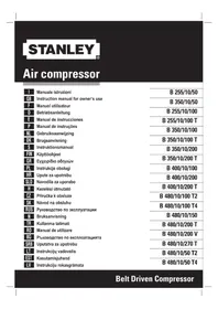 Notice STANLEY B 48010100 T2 Oro kompresorius