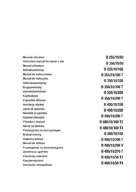 Notice STANLEY B 4801050 T4 Συμπιεστής