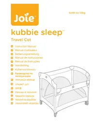 Notice Joie KUBBIE SLEEP Lit bébé