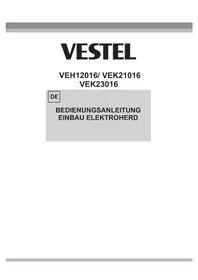 Notice VESTEL VEH12016 Cooker