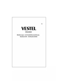 Notice VESTEL VEA24026 Cooker