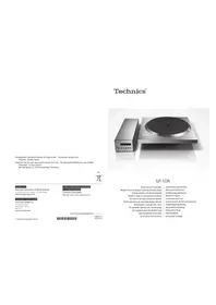 Notice TECHNICS SP10RE Platine_disque