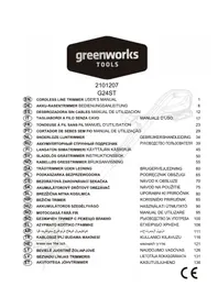 GREENWORKS G24LT - Křovinořez
