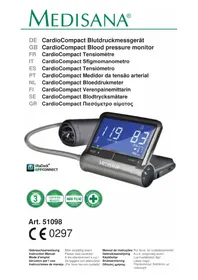 Notice MEDISANA CARDIOCOMPACT Smartwatch