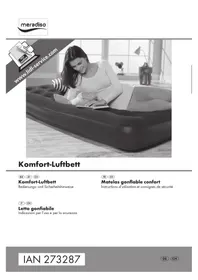 Notice Meradiso IAN 273287 Matelas gonflable