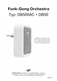 Notice REV 82610103 Sonnette de portes