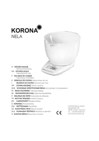 Notice KORONA NELA 77101 Balances de cuisine