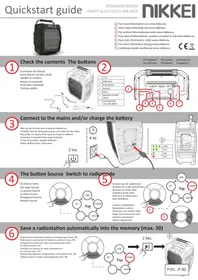 Notice NIKKEI SPEAKERBOXX500 Haut-parleur