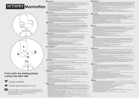Notice Serano MANHATTAN Chaise de bureau
