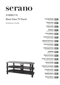 Notice Serano S105BG11X Meuble TV
