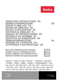 Notice AMICA WK 341 200 S Wine cellar