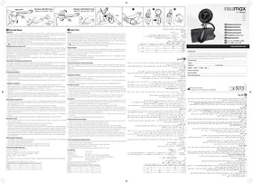 Notice Rossmax GD112 Tensiomètre