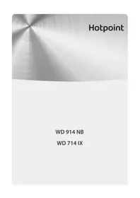 Notice HOTPOINT WD 914 NB Tiroir et armoire chauffants