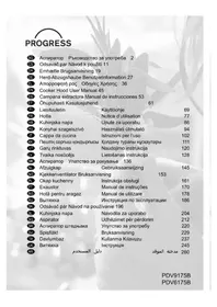 Notice PROGRESS PDV9175B Hotte