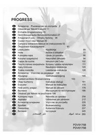 Notice PROGRESS PDV6175B Hotte