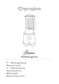 Notice Springlane HANNO Robot ménager
