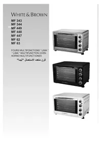 Notice WHITE AND BROWN MF 344 Four