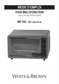 Notice WHITE AND BROWN MF 342 Four