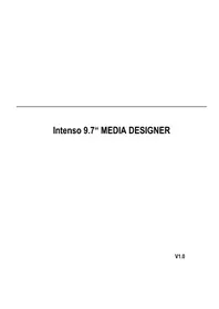 Notice INTENSO 9.7" MEDIA DESIGNER Cadre photo numérique