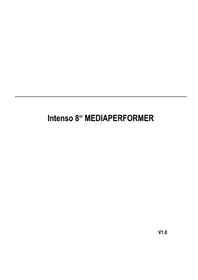 Notice INTENSO MEDIA PERFORMER Cadre photo numérique