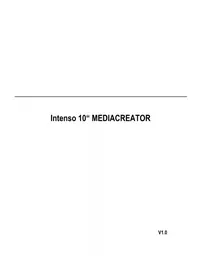 Notice INTENSO MEDIA CREATOR Cadre photo numérique