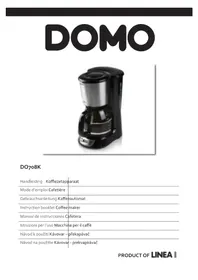Notice DOMO DO708K Kávovar