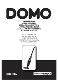 Notice DOMO DO213SV Aspirateur