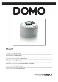 Notice DOMO DO325VD Déshydrateur alimentaire