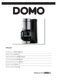 Notice DOMO DO704K Kávovar