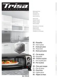 TRISA Pizza al Forno 7355.42 - Four