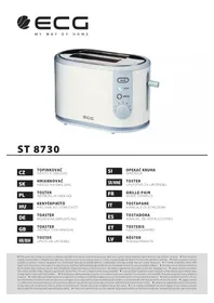 Notice ECG ST 8730 Grille pain