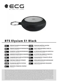 Notice ECG BTS ELYSIUM S1 Haut-parleur