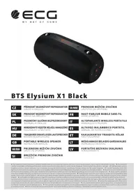 Notice ECG BTS ELYSIUM X1 Haut-parleur