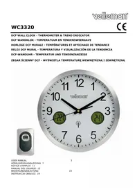 Notice VELLEMAN WC3320 Horloge