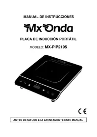 Notice Mx Onda MXPIP2195N Cooker