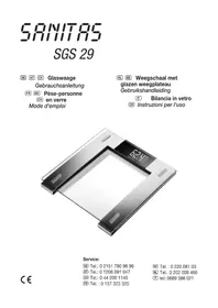 Notice SANITAS SGS 29 Balance