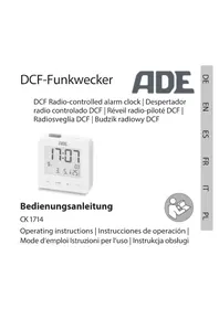 Notice ADE CK 1714 Radio-réveil