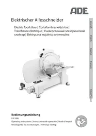 Notice ADE KA 1806 Autres appareil de cuisine