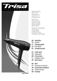 Notice TRISA TOUCH Sèche cheveux